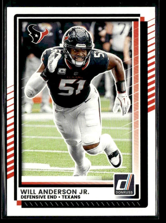 2025 Donruss #62 Will Anderson