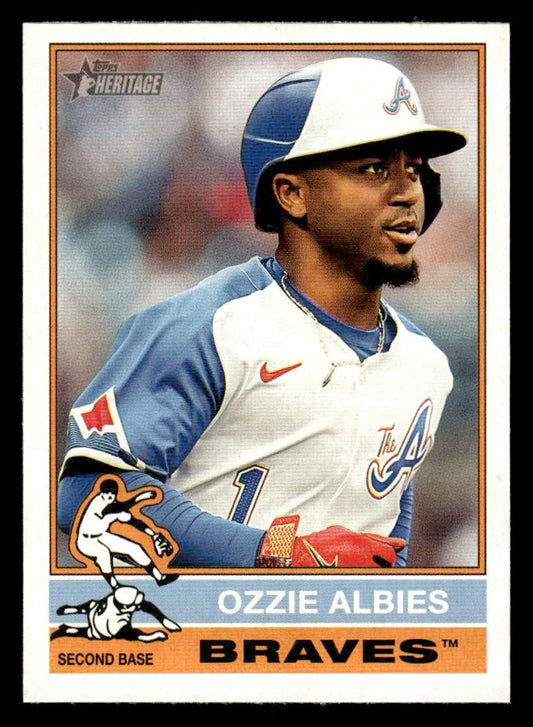 2025 Topps Heritage #365 Ozzie Albies