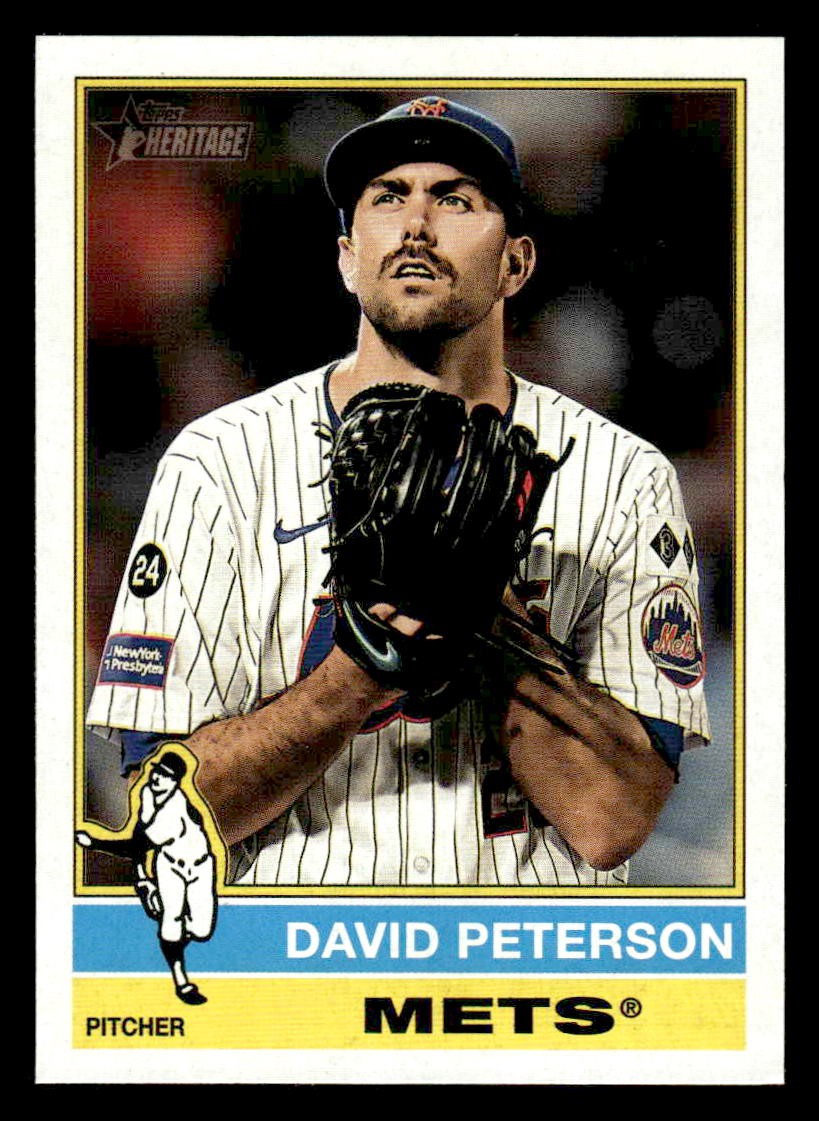 2025 Topps Heritage #57 David Peterson