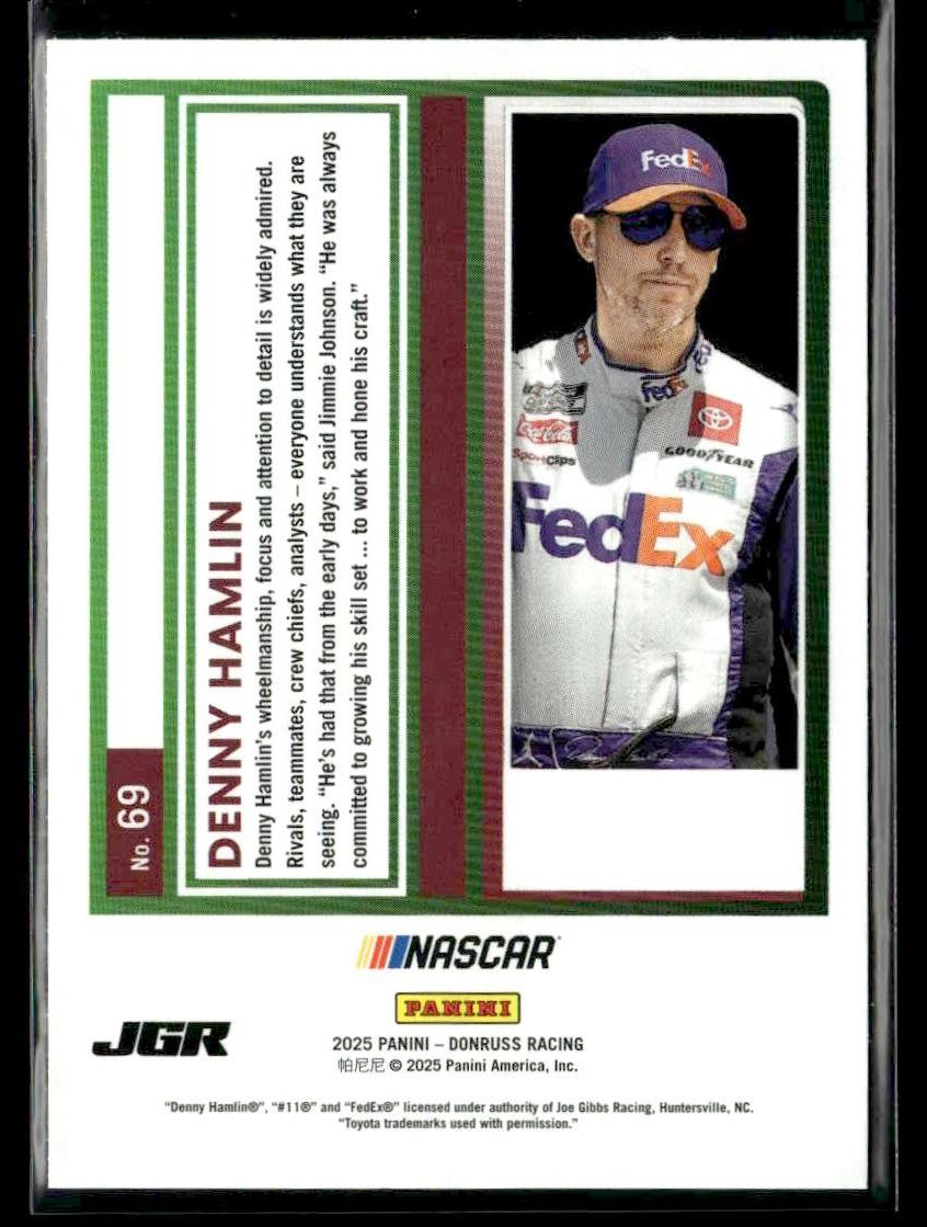 2025 Donruss #69 Denny Hamlin