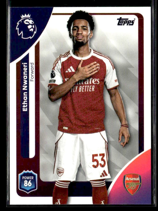 2025-26 Topps Premier League #11 Ethan Nwaneri