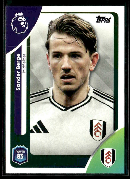2025-26 Topps Premier League #149 Sander Berge
