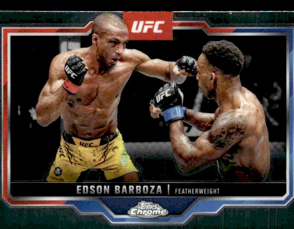 2025 Topps Chrome UFC #117 Edson Barboza