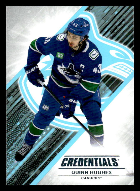 2024-25 Upper Deck Credentials #48 Quinn Hughes