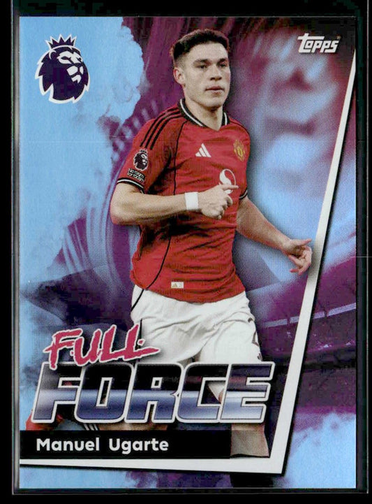 2025-26 Topps Premier League #215 Manuel Ugarte Rainbow Foil