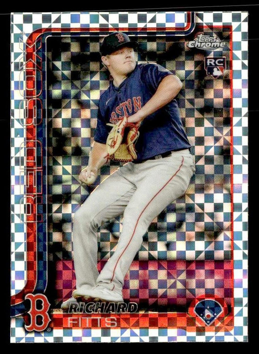 2025 Topps Chrome #72 Richard Fitts X-Fractors
