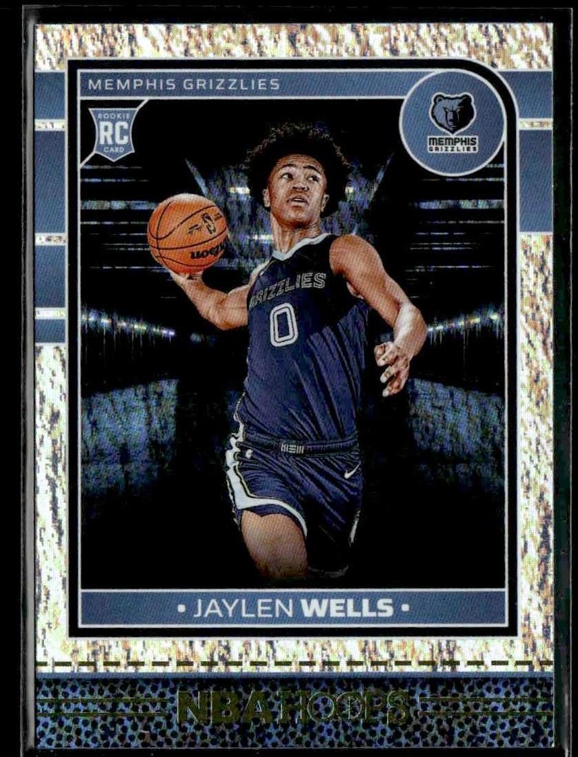 2024-25 Hoops #269 Jaylen Wells Texture