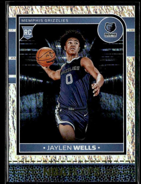 2024-25 Hoops #269 Jaylen Wells Texture