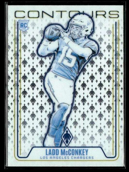 2024 Panini Phoenix #CON-LMY Ladd McConkey Contours