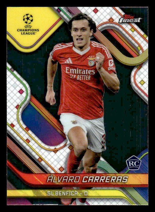 2024-25 Topps Finest UEFA Club Comp #85 Alvaro Carreras