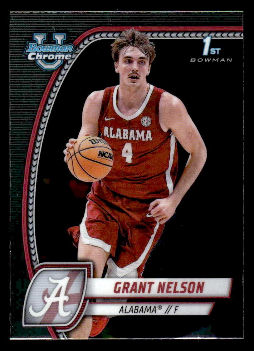 2024-25 Bowman University Chrome #25 Grant Nelson