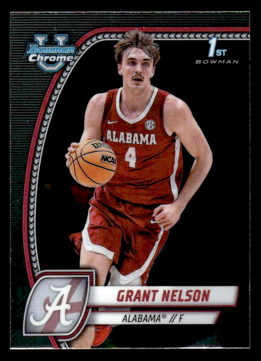 2024-25 Bowman University Chrome #25 Grant Nelson