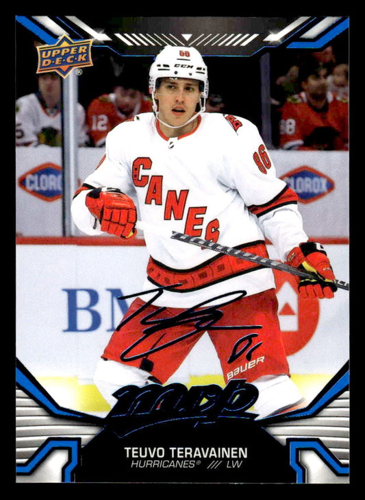2022-23 Upper Deck MVP #78 Teuvo Teravainen Blue Script