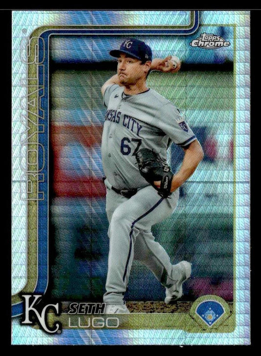 2025 Topps Chrome #94 Seth Lugo Prism Refractors