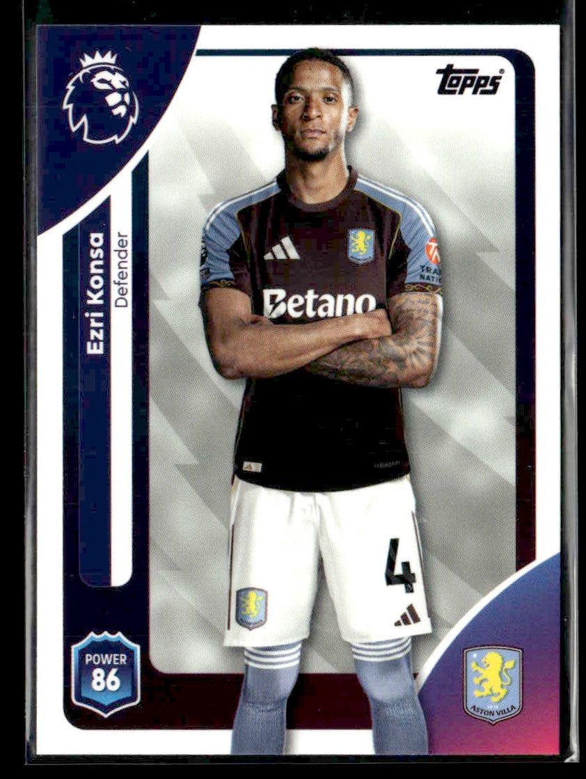 2025-26 Topps Premier League #22 Ezri Konsa