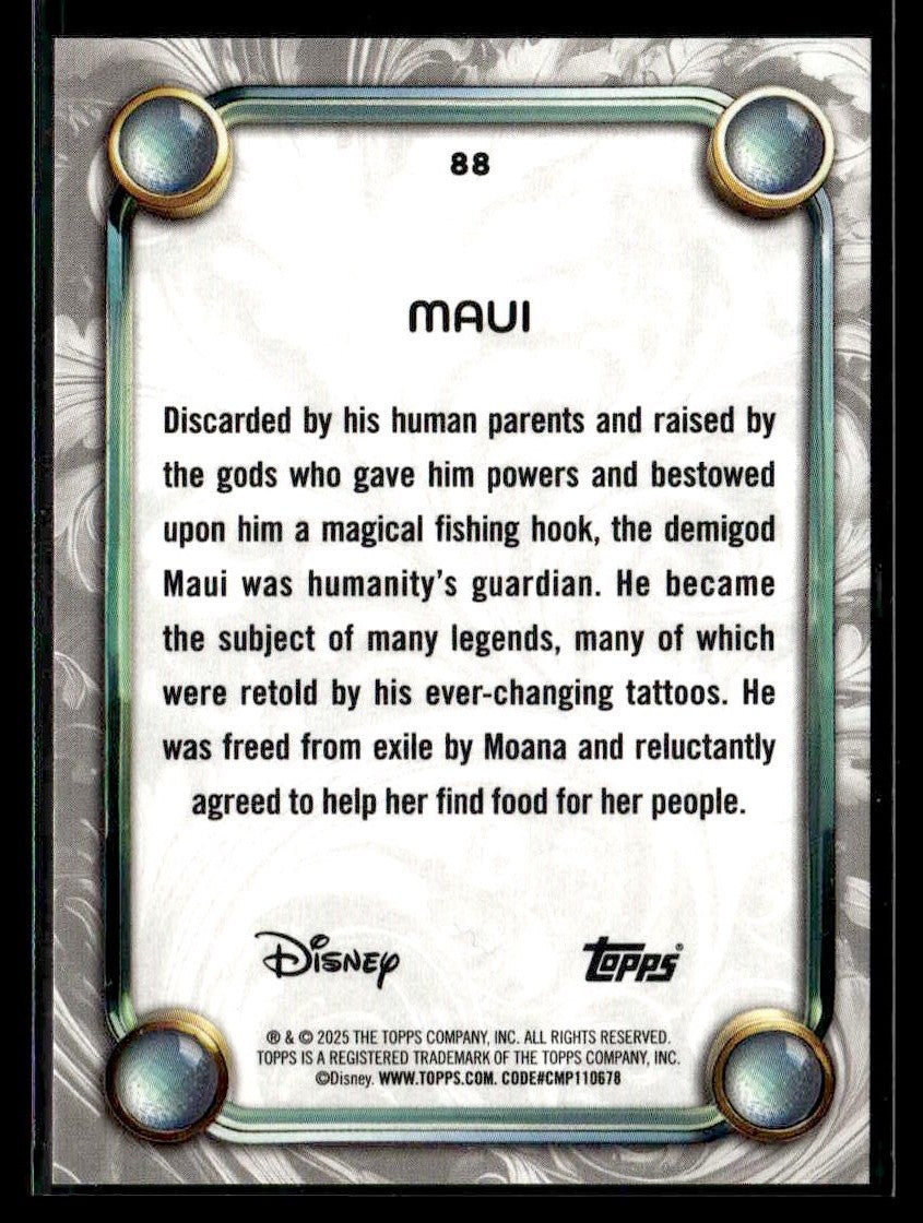 2025 Topps Disney Wonder #88 Maui