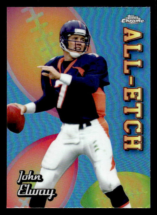 2024 Topps Chrome #CAE-JE John Elway Chrome All-Etch Refractor