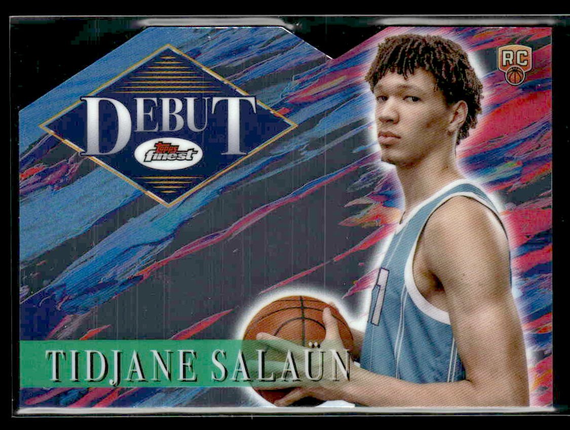 2024-25 Topps Finest #D-7 Tidjane Salaün Debut