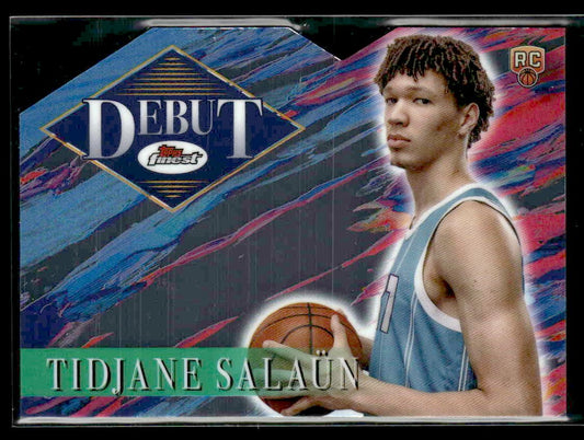 2024-25 Topps Finest #D-7 Tidjane Salaün Debut