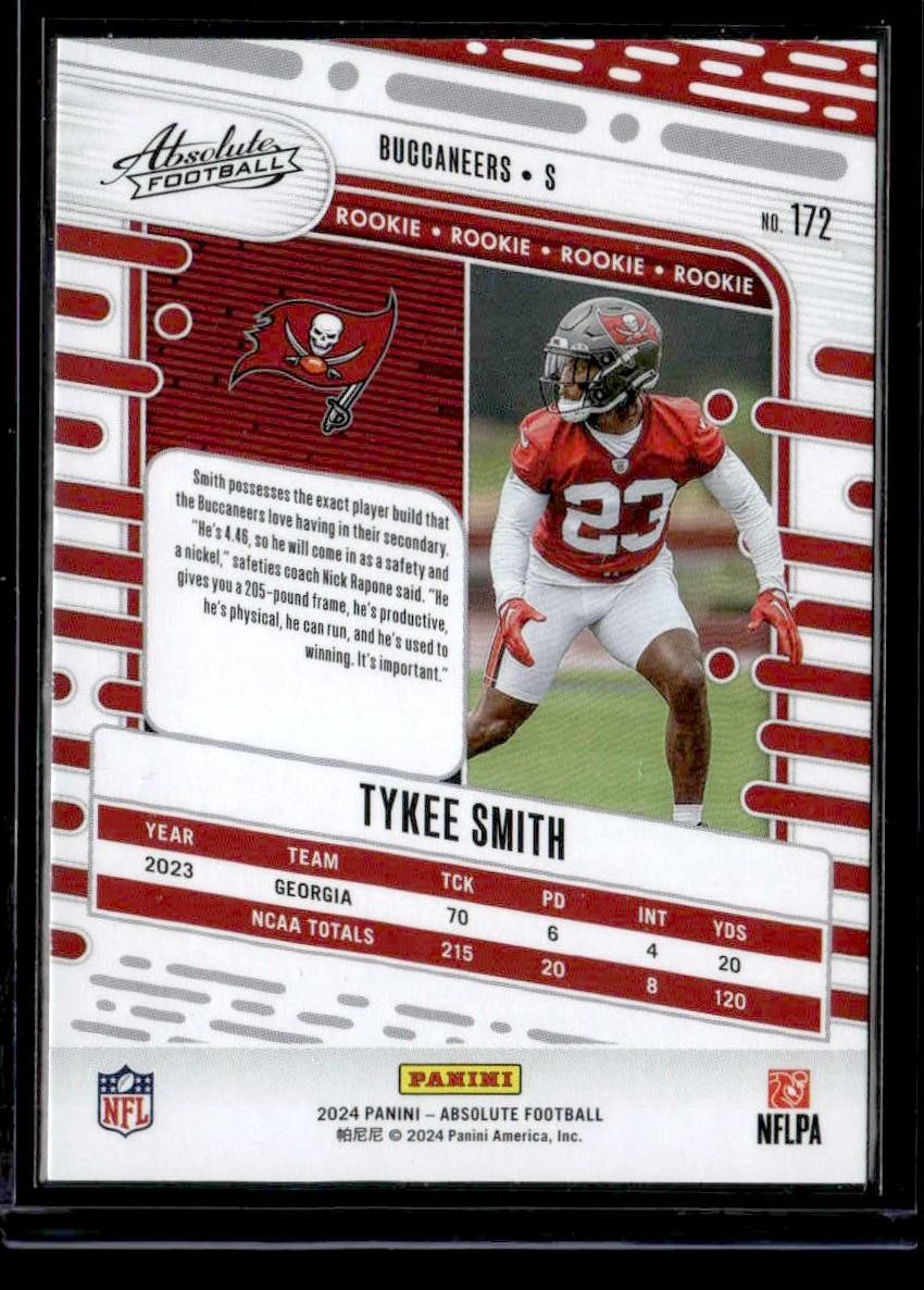 2024 Panini Absolute #172 Tykee Smith Purple