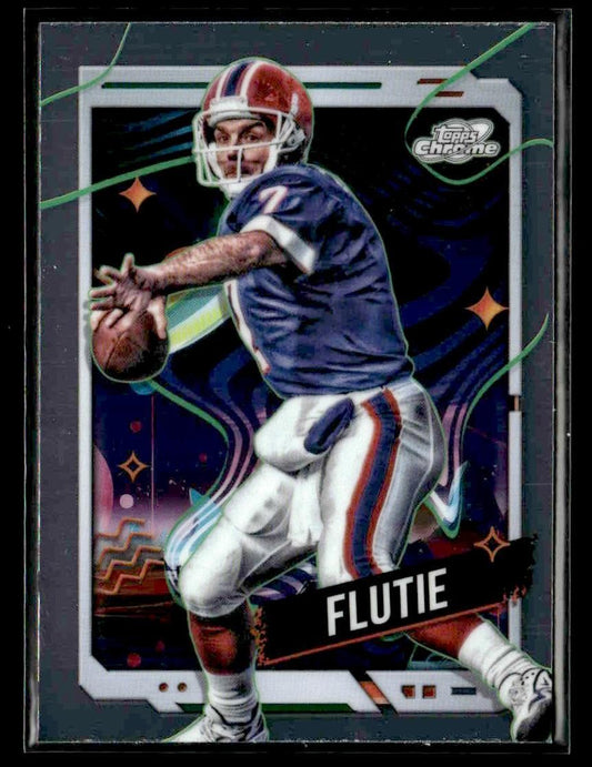 2024 Topps Chrome Cosmic #8 Doug Flutie