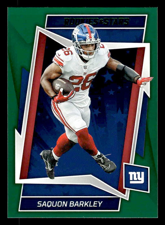2022 Panini Rookies & Stars #74 Saquon Barkley Green