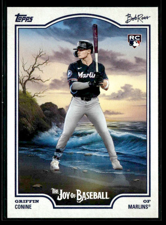 2025 Topps x Bob Ross: The Joy of Baseball #95 Griffin Conine