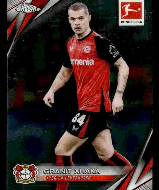 2025 Topps Chrome Bundesliga #65 Granit Xhaka