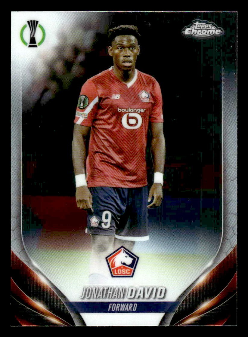2023-24 Topps Chrome UEFA Club Competitions #117 Jonathan David