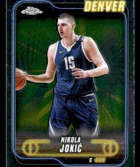 2024-25 Topps Chrome #50 Nikola Jokic