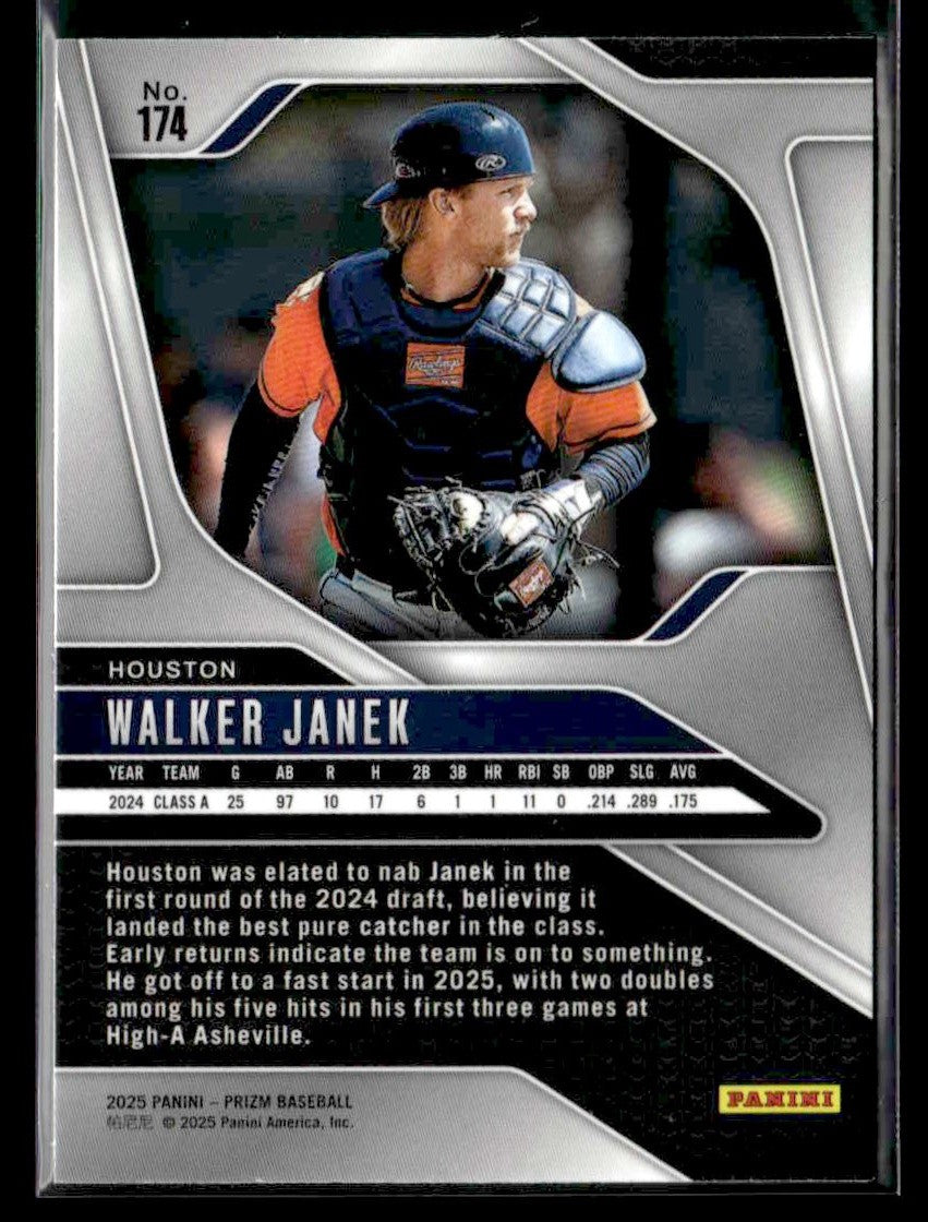 2025 Panini Prizm #174 Walker Janek