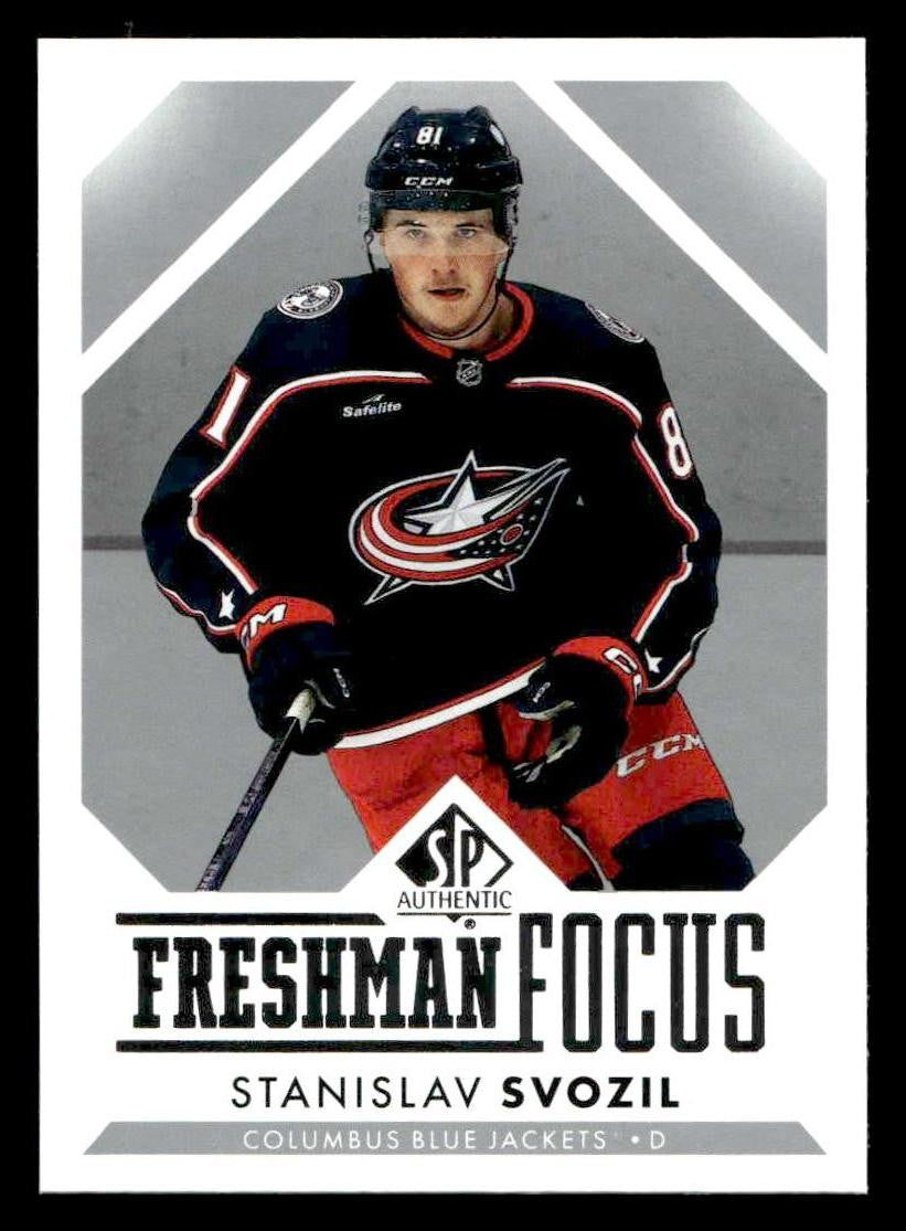 2023-24 SP Authentic #FF-42 Stanislav Svozil Freshman Focus