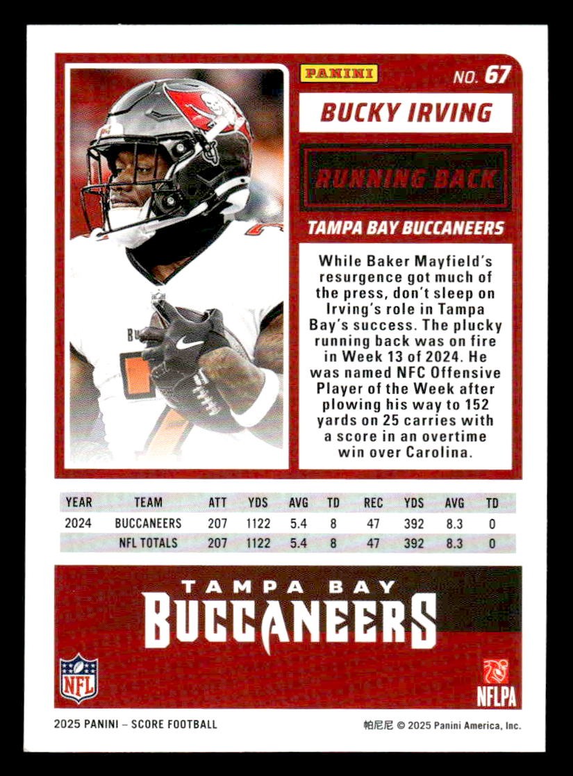 2025 Score-A-Treat #67 Bucky Irving
