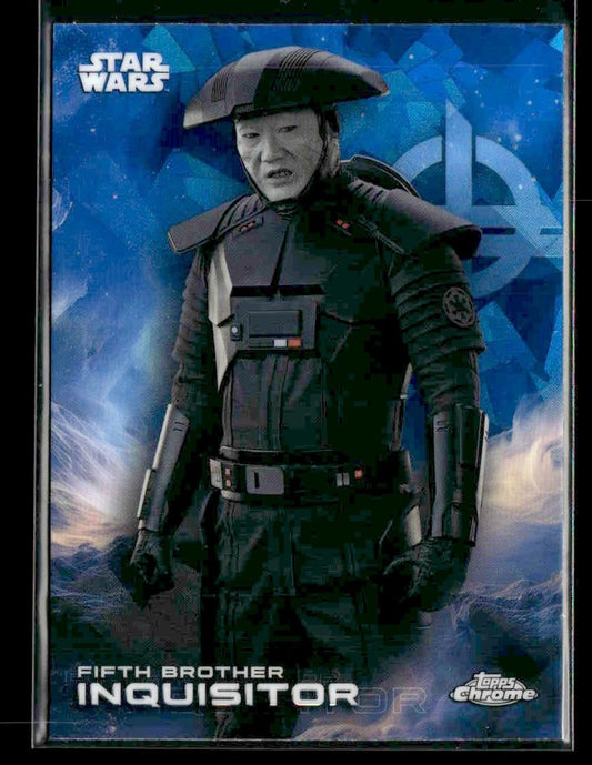 2025 Topps Chrome Sapphire Edition Star Wars #43 Fifth Brother Inquisitor