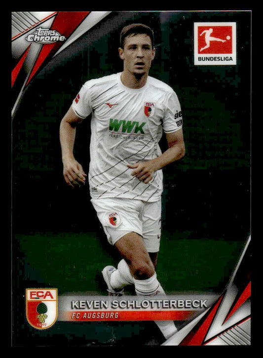 2025 Topps Chrome Bundesliga #1 Keven Schlotterbeck