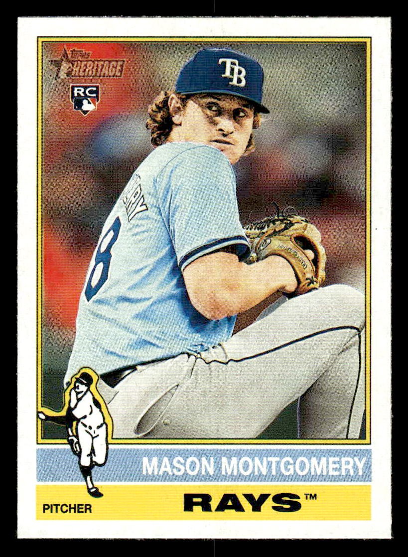 2025 Topps Heritage #296 Mason Montgomery
