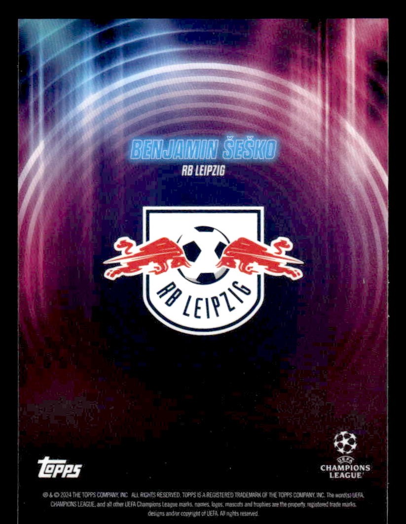 2023-24 Topps Showtime UEFA Club Competitions #NNO Benjamin Sesko