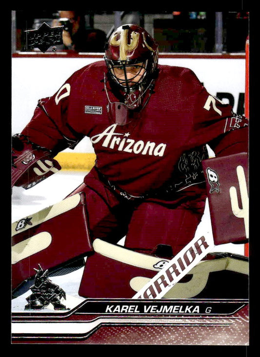 2023-24 Upper Deck #263 Karel Vejmelka