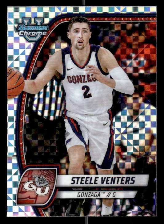 2024-25 Bowman University Chrome #92 Steele Venters X-Fractor