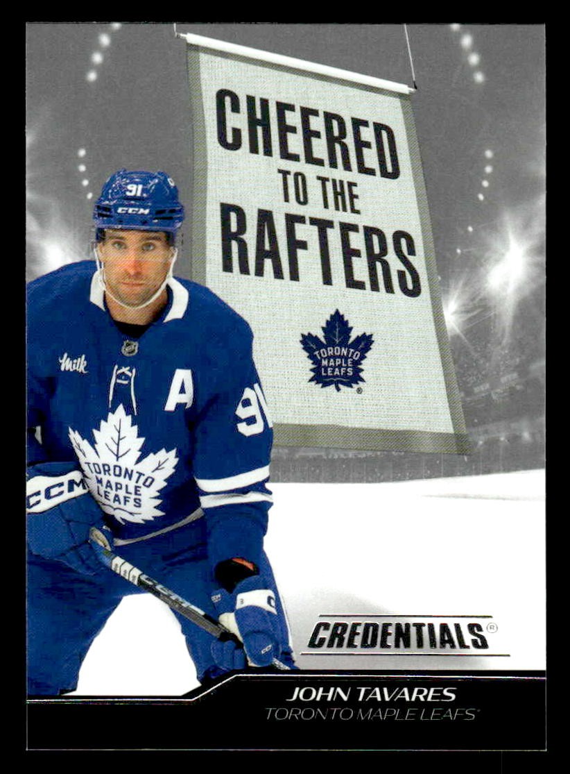 2024-25 Upper Deck Credentials #CR-JT John Tavares Cheered to the Rafters