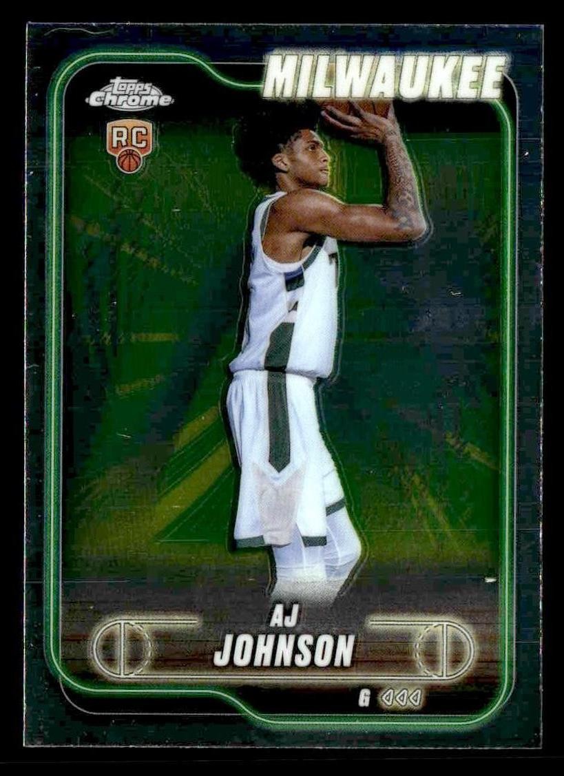 2024-25 Topps Chrome #145 AJ Johnson