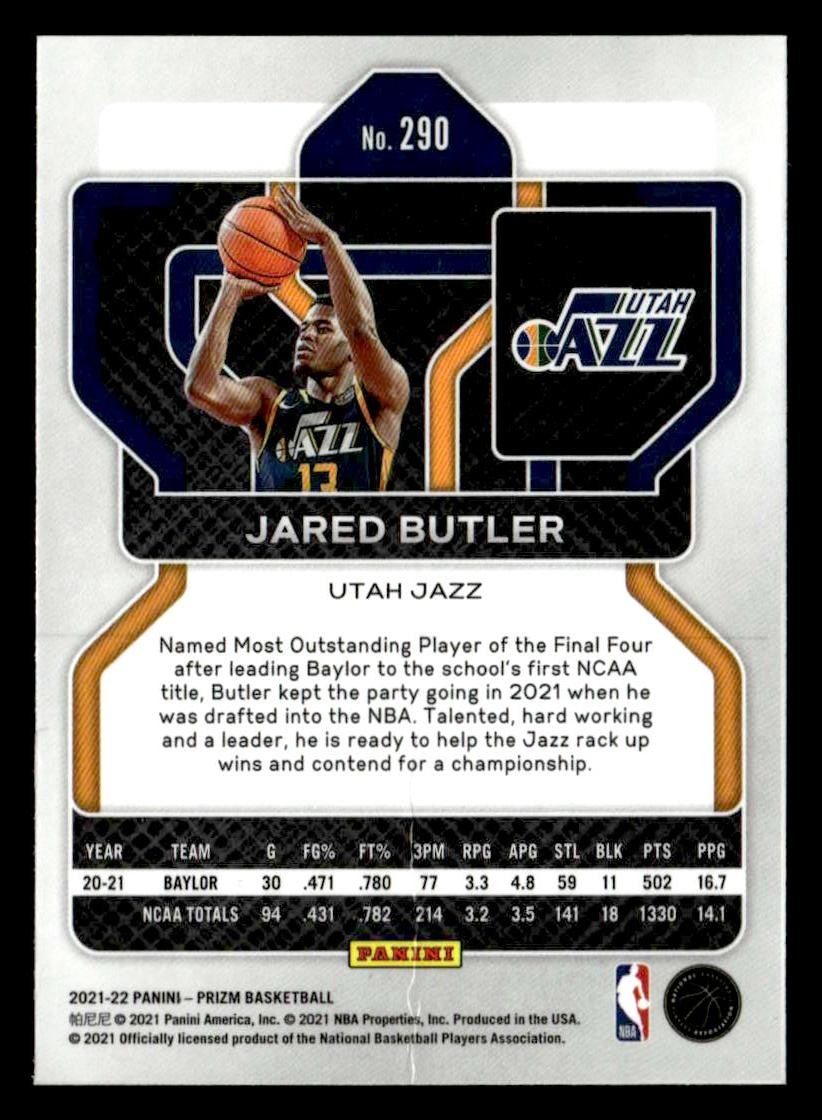 2021-22 Panini Prizm #290 Jared Butler