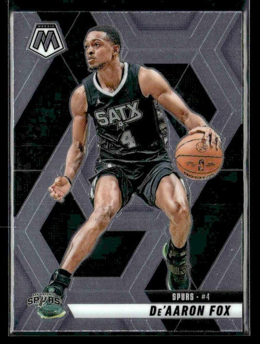 2024-25 Panini Mosaic #124 De’Aaron Fox