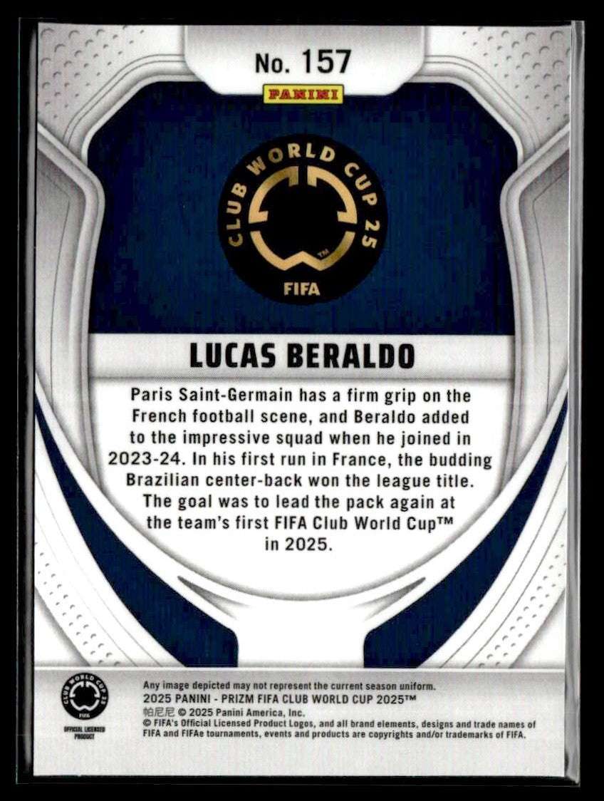 2025 Panini Prizm FIFA Club World Cup #157 Lucas Beraldo