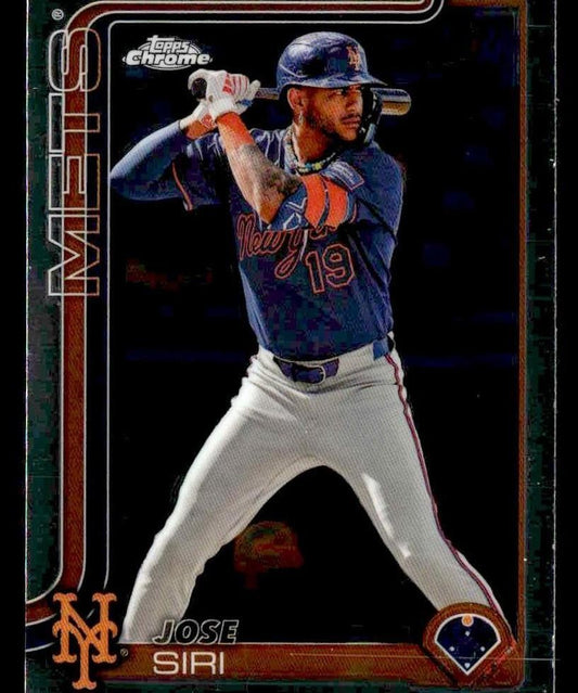 2025 Topps Chrome #195 Jose Siri