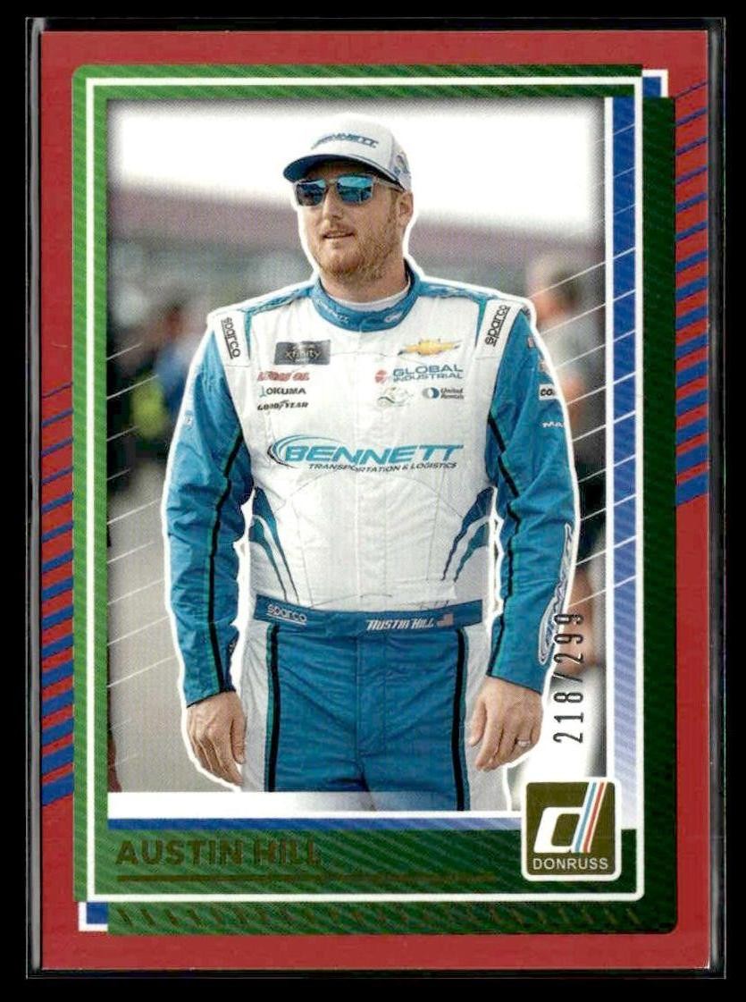2025 Donruss #74 Austin Hill Red #/299