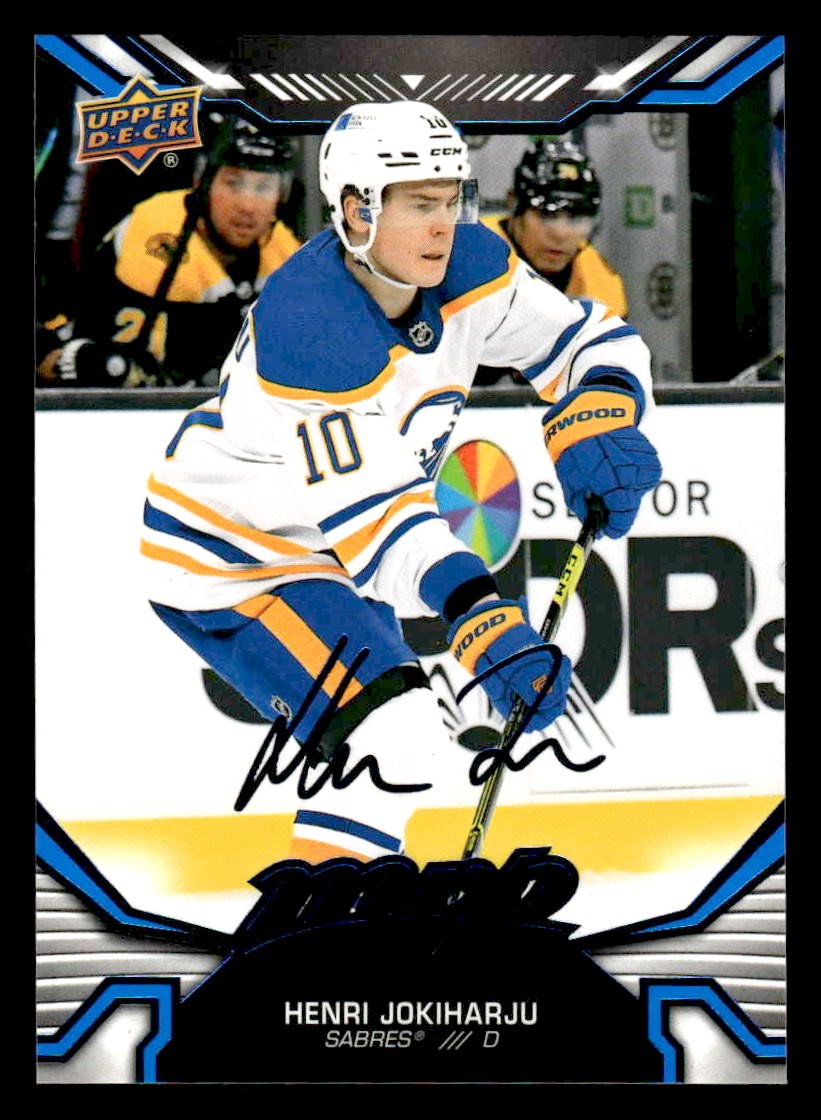 2022-23 Upper Deck MVP #155 Henri Jokiharju Blue Script