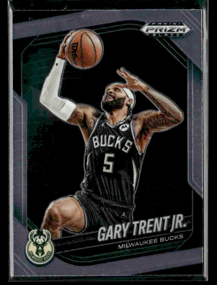 2024-25 Panini Prizm Black #232 Gary Trent Jr