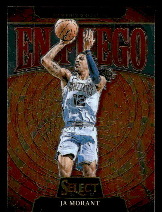 2024-25 Panini Select #1 Ja Morant En Fuego