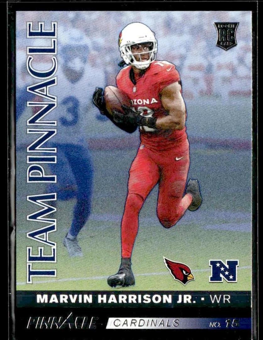 2024 Panini Encore #15 Keon Coleman / Marvin Harrison Jr. Team Pinnacle